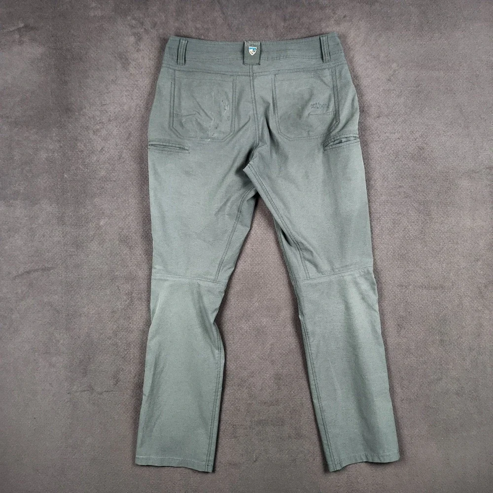 KUHL Silencr Pants Mens 32x32 Gray Technical Ripstop Stretch Hiking 15679